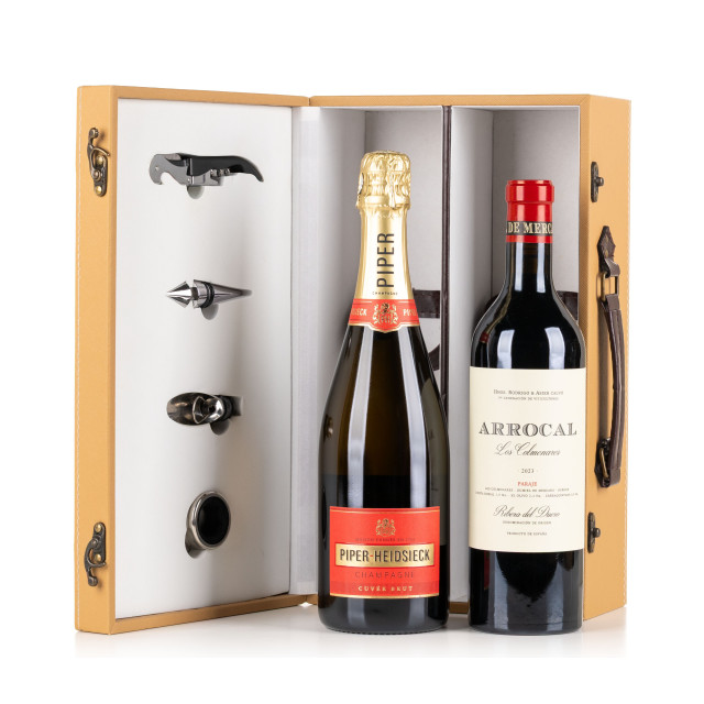 Gran Bodega A | Estuche Champagne y Ribera del Duero