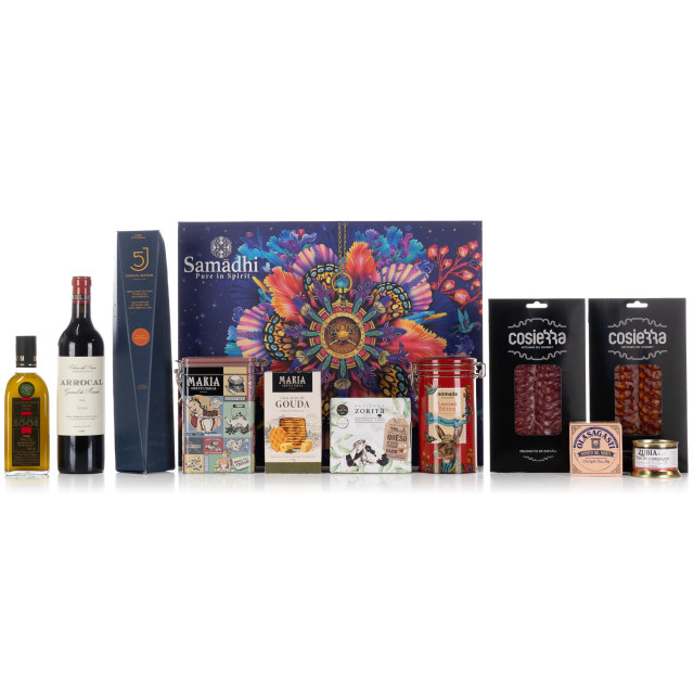 Estuche Samadhi Art C | 5J, Ibéricos y Vino